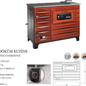 Çalışkan - KD202 Majolik Döküm Kuzine